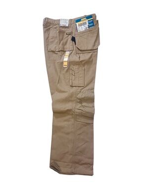 New Blaklader Heavy Duty Cargo Work Pants Khaki Tan tagged 42x31.5”Brawny